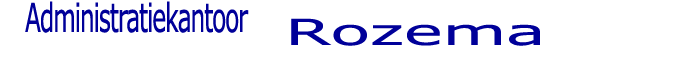 administratie kantoor rozema  Hoogezand Sappemeer